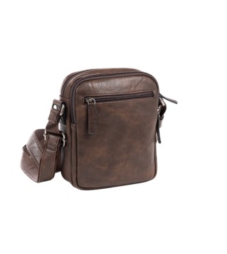 Bolso Bandolera Doble Verota Matties 40184-80 Marrón 2