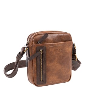 Bolso Bandolera Doble Verota Matties 40184-12 Cuero