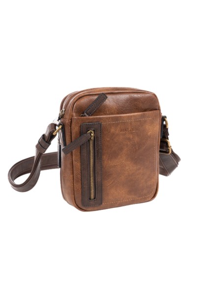 Bolso Bandolera Doble Verota Matties 40184-12 Cuero Bolso Bandolera Doble Verota Matties 40184-12 Cuero