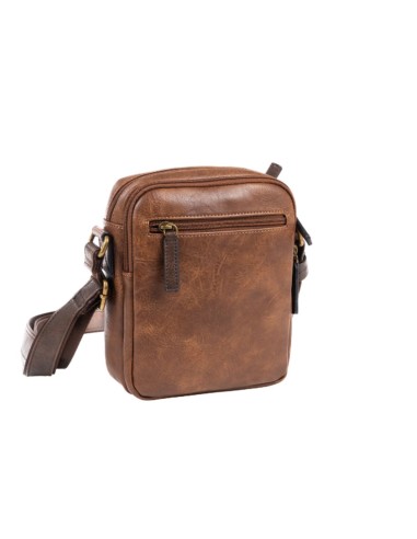 Bolso Bandolera Doble Verota Matties 40184-12 Cuero