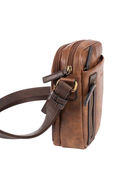 Bolso Bandolera Doble Verota Matties 40184-12 Cuero Bolso Bandolera Doble Verota Matties 40184-12 Cuero