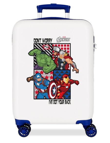 2471166 TROLLEY ABS 55CM. 4R. ALL AVENGERS BLANCO 2471166 TROLLEY ABS 55CM. 4R. ALL AVENGERS BLANCO