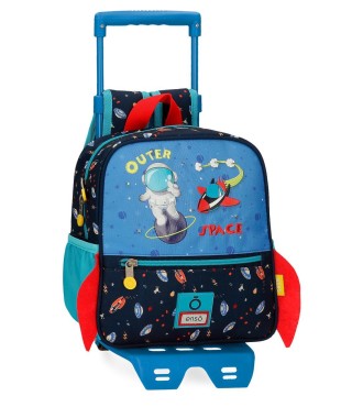 95921T1 MOCHILA ADAP. 25CM. C/CARRO. ENSO OUTER SPACE