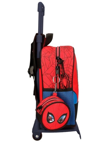 28320T1 MOCHILA ADAP. 25CM. C/CARRO. SPIDERMAN PROTECTOR
