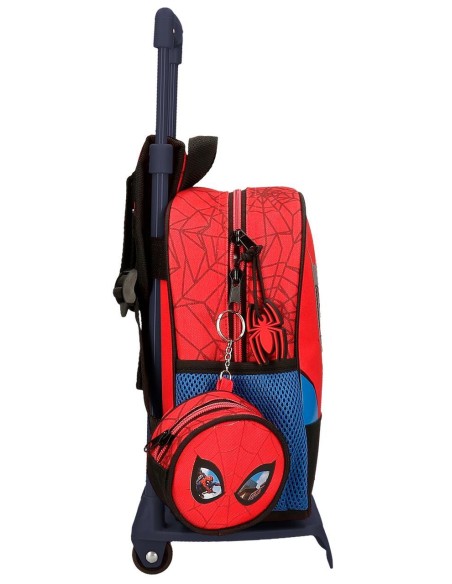 28320T1 MOCHILA ADAP. 25CM. C/CARRO. SPIDERMAN PROTECTOR