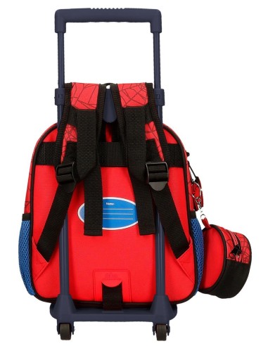 28320T1 MOCHILA ADAP. 25CM. C/CARRO. SPIDERMAN PROTECTOR