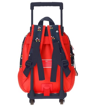 47321T1 MOCHILA ADAP. 28CM. C/CARRO. MICKEY MOUSE FASHION 2