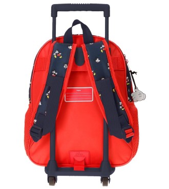 47322T1 MOCHILA ADAP. 33CM. C/CARRO. MICKEY MOUSE FASHION 2