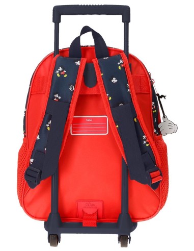 47322T1 MOCHILA ADAP. 33CM. C/CARRO. MICKEY MOUSE FASHION