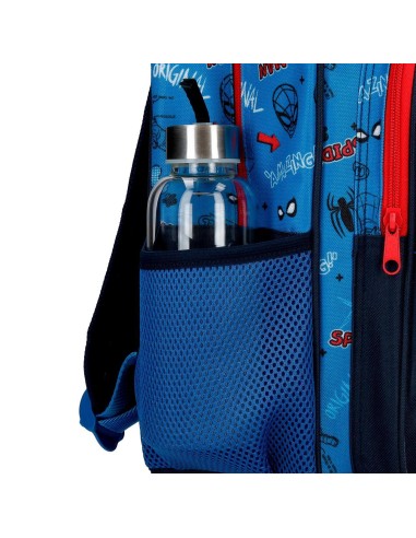49120T1 MOCHILA ADAP. 25CM. C/CARRO. SPIDERMAN TOTALLY AWES
