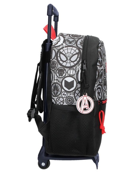 49622T1 MOCHILA ADAP. 32CM. C/CARRO. MARVEL HEROES