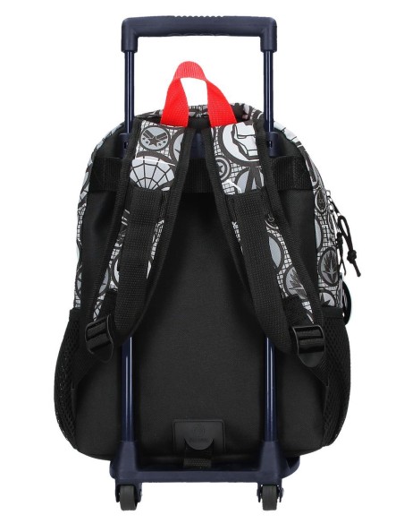49622T1 MOCHILA ADAP. 32CM. C/CARRO. MARVEL HEROES