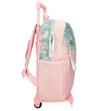 40822T2 MOCHILA ADAP. 33CM. C/CARRO. ROLL ROAD SPRING IS HER 2