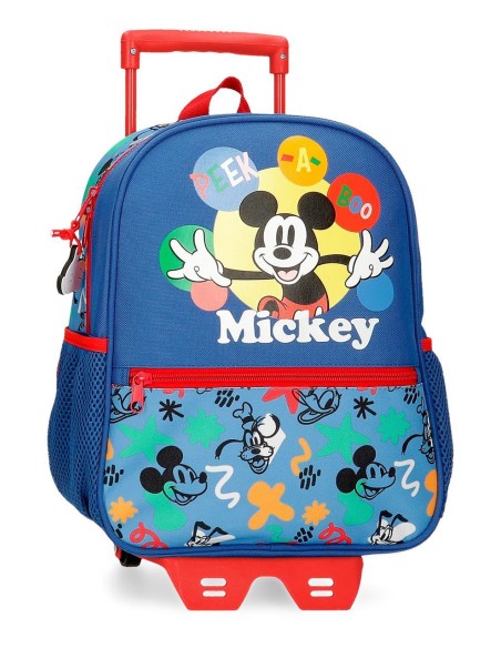 42222T1 MOCHILA ADAP. 33CM. C/CARRO. MICKEY PEEK A BOO 42222T1 MOCHILA ADAP. 33CM. C/CARRO. MICKEY PEEK A BOO