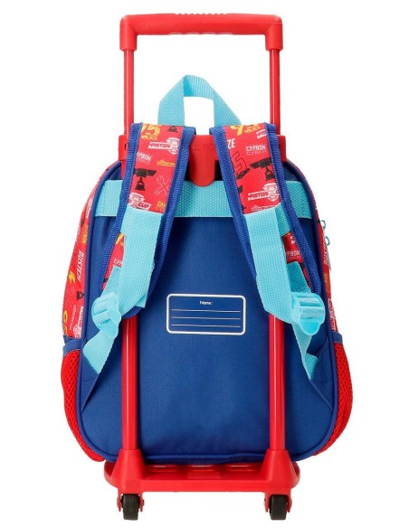 42421T1 MOCHILA ADAP. 28CM. C/CARRO. CARS LETS RACE 42421T1 MOCHILA ADAP. 28CM. C/CARRO. CARS LETS RACE