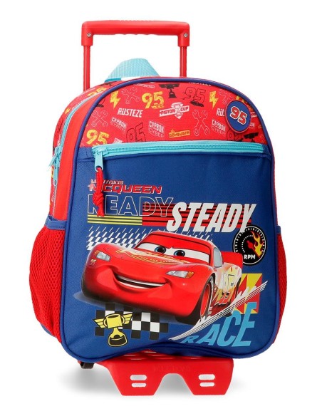 42422T1 MOCHILA ADAP. 33CM. C/CARRO. CARS LETS RACE 42422T1 MOCHILA ADAP. 33CM. C/CARRO. CARS LETS RACE