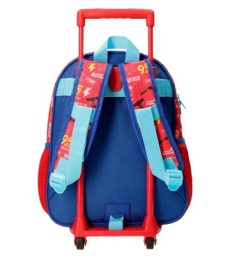 42422T1 MOCHILA ADAP. 33CM. C/CARRO. CARS LETS RACE 2