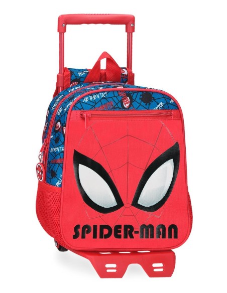42521T1 MOCHILA ADAP. 28CM. C/CARRO. SPIDERMAN AUTHENTIC 42521T1 MOCHILA ADAP. 28CM. C/CARRO. SPIDERMAN AUTHENTIC