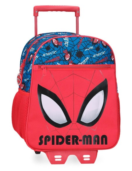 42522T1 MOCHILA ADAP. 33CM. C/CARRO. SPIDERMAN AUTHENTIC 42522T1 MOCHILA ADAP. 33CM. C/CARRO. SPIDERMAN AUTHENTIC