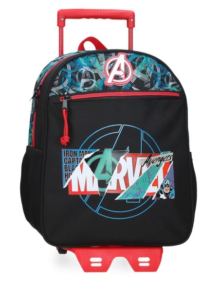49722T1 MOCHILA ADAP. 33CM. C/CARRO. MARVEL SHIELD 49722T1 MOCHILA ADAP. 33CM. C/CARRO. MARVEL SHIELD