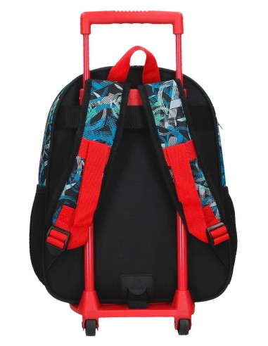 49722T1 MOCHILA ADAP. 33CM. C/CARRO. MARVEL SHIELD