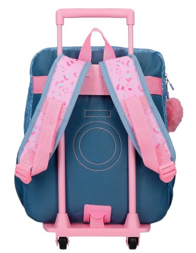 96923T1 MOCHILA ADAP. 32CM. C/CARRO. ENSO DREAMERS