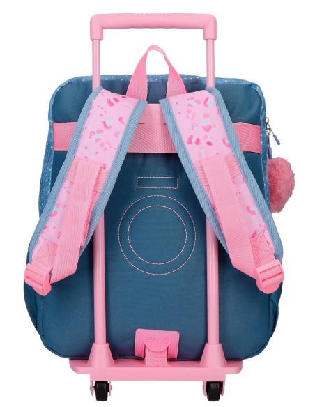 96923T1 MOCHILA ADAP. 32CM. C/CARRO. ENSO DREAMERS