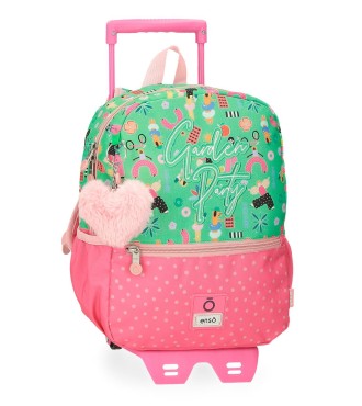 96623T1 MOCHILA ADAP. 32CM. C/CARRO. ENSO GARDEN PARTY