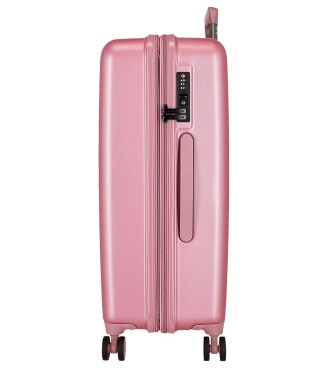 531926D TROLLEY ABS 65CM. C/EXP. 4R. MOVOM WOOD ROSA 2