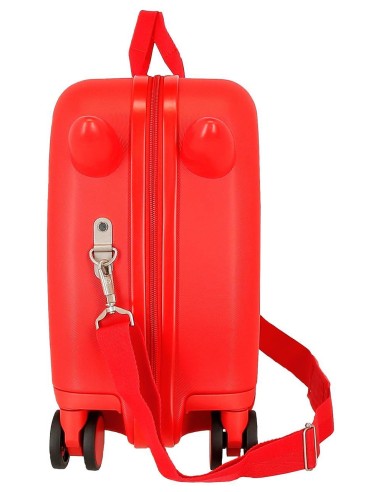 2939821 MALETA INF.ABS 4R.(2 MULTI.). SPIDERMAN URBAN ROJO