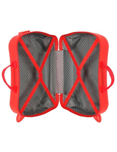 2939821 MALETA INF.ABS 4R.(2 MULTI.). SPIDERMAN URBAN ROJO