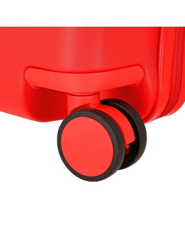 2939821 MALETA INF.ABS 4R.(2 MULTI.). SPIDERMAN URBAN ROJO