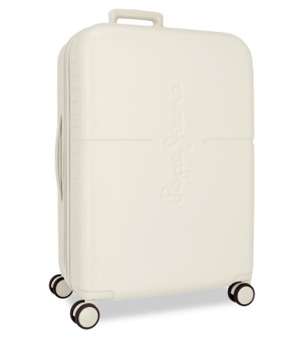768922F TROLLEY ABS 70CM. C/EXP. 4R. PJL HIGHLIGHT BEIGE