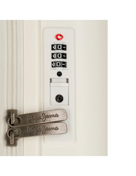 768922F TROLLEY ABS 70CM. C/EXP. 4R. PJL HIGHLIGHT BEIGE