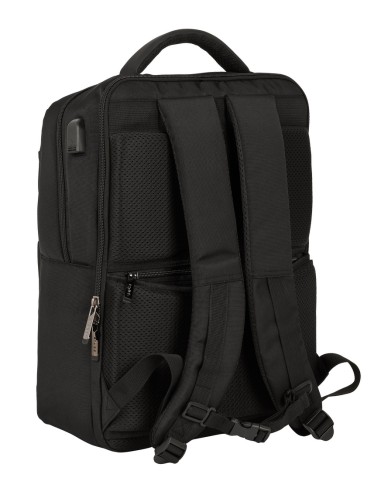 MOCHILA 2 BOLSILLOS PORTATIL 15,6''+USB SAFTA BUSINESS "BLACK" | Co...