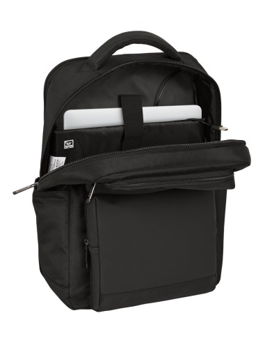 MOCHILA 2 BOLSILLOS PORTATIL 15,6''+USB SAFTA BUSINESS "BLACK" | Co...