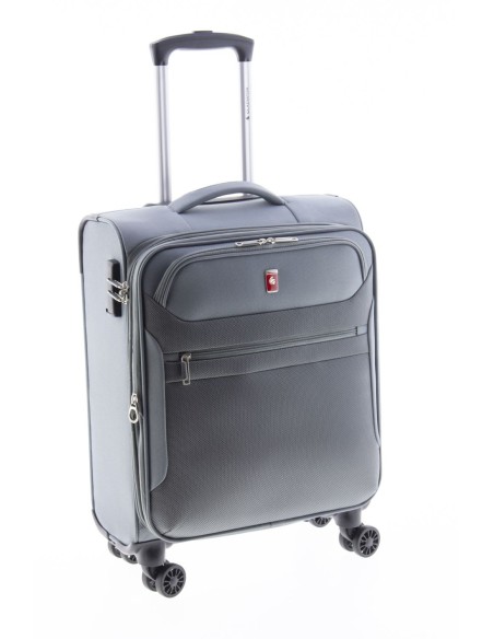 Maleta Cabina Gladiator 3D Gris Maletas Cabina | Fraber