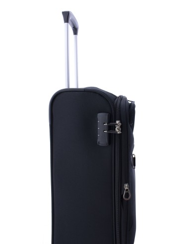 Maleta Cabina Gladiator 3D Negro Maletas viaje | Fraber