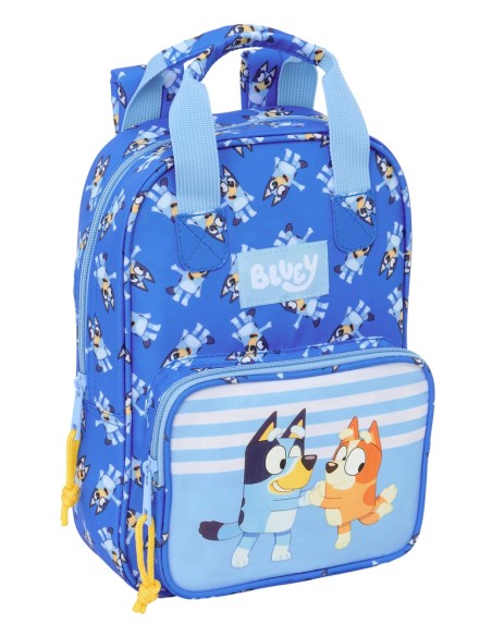 MOCHILA INFANTIL CON ASAS BLUEY "LET'S PLAY"
