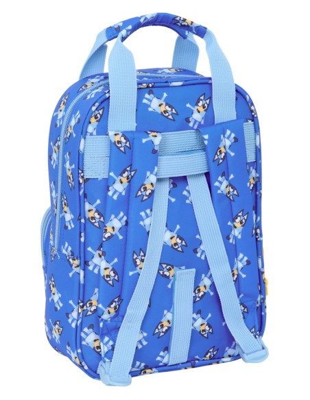 MOCHILA INFANTIL CON ASAS BLUEY "LET'S PLAY"