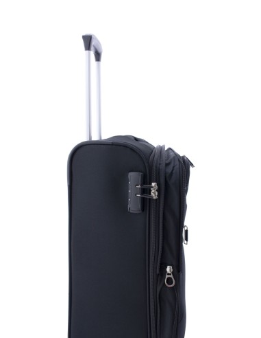 Maleta Cabina Gladiator 3D Negro Maletas viaje | Fraber