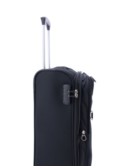Maleta Cabina Gladiator 3D Negro Maletas viaje | Fraber