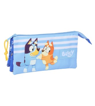 PORTATODO TRIPLE BLUEY "LET'S PLAY"