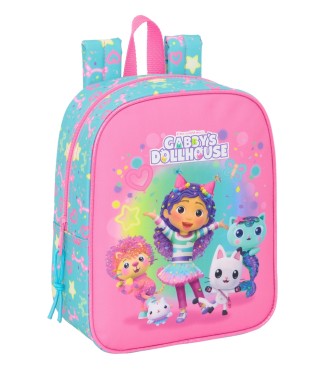 MOCHILA GUARDERIA ADAPT.CARRO GABBY'S DOLLHOUSE "CONFETTI"