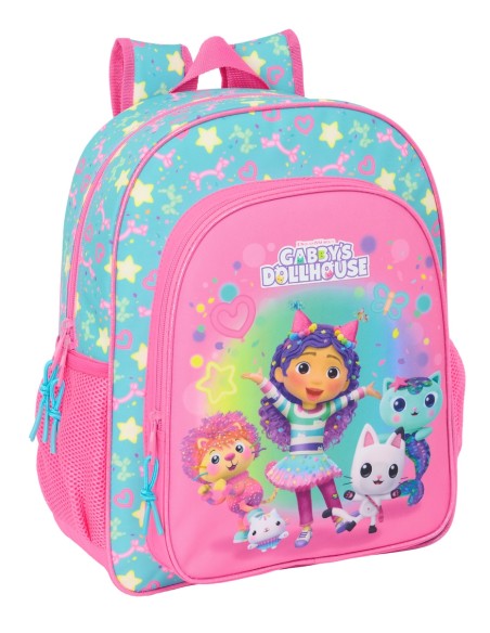 MOCHILA JUNIOR ADAPT.CARRO GABBY'S DOLLHOUSE "CONFETTI" MOCHILA JUNIOR ADAPT.CARRO GABBY'S DOLLHOUSE "CONFETTI"