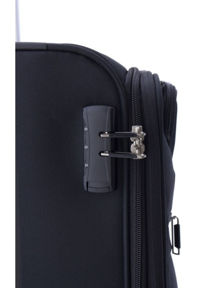 Maleta Cabina Gladiator 3D Negro Maletas viaje | Fraber