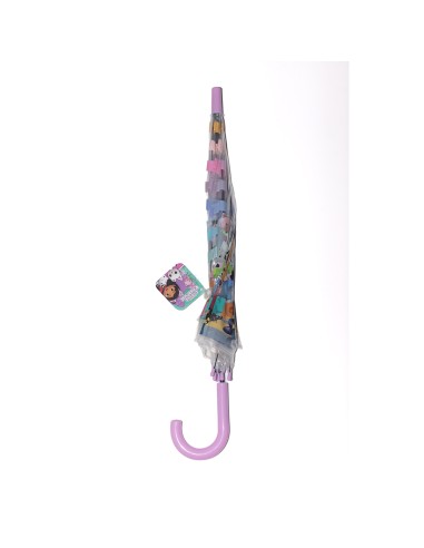 PARAGUAS CUPULA 43 cm GABBY'S DOLLHOUSE "PARTY"