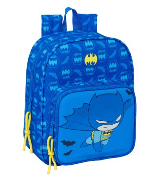 MOCHILA GUARDERIA ADAPT.CARRO C/BOLSILLO BATMAN PREESCOLAR