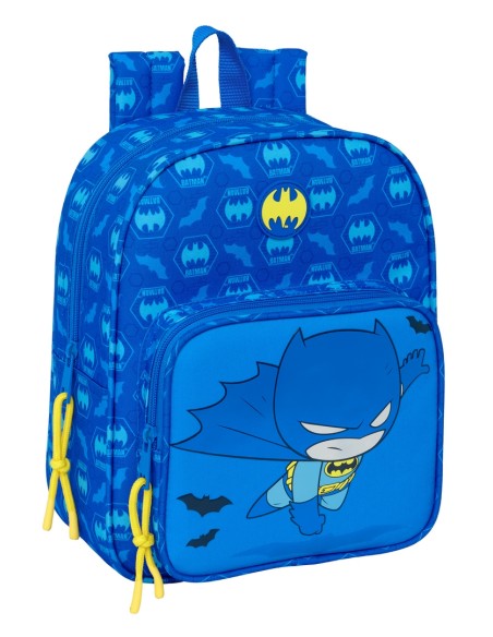 MOCHILA GUARDERIA ADAPT.CARRO C/BOLSILLO BATMAN PREESCOLAR MOCHILA GUARDERIA ADAPT.CARRO C/BOLSILLO BATMAN PREESCOLAR