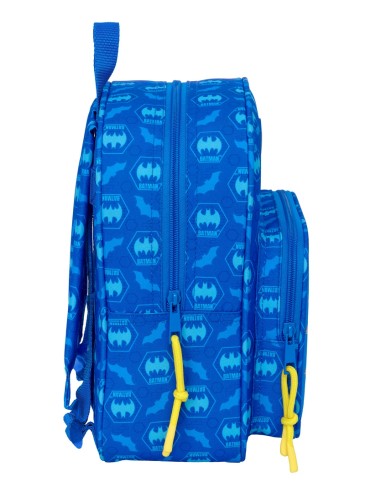 MOCHILA GUARDERIA ADAPT.CARRO C/BOLSILLO BATMAN PREESCOLAR